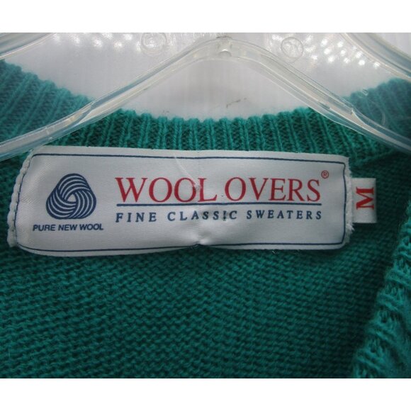 Woolovers Sweater Medium Wool Pullover Crewneck Preppy Classic Knit - Picture 8 of 10